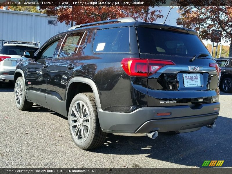 Ebony Twilight Metallic / Jet Black/Kalahari 2017 GMC Acadia All Terrain SLT AWD