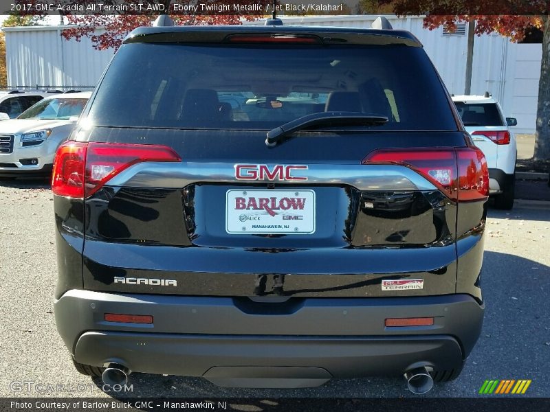 Ebony Twilight Metallic / Jet Black/Kalahari 2017 GMC Acadia All Terrain SLT AWD