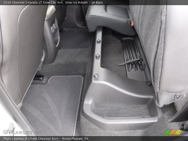 Silver Ice Metallic / Jet Black 2016 Chevrolet Colorado LT Crew Cab 4x4