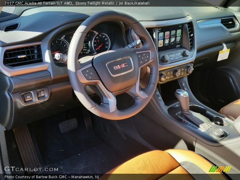 Ebony Twilight Metallic / Jet Black/Kalahari 2017 GMC Acadia All Terrain SLT AWD