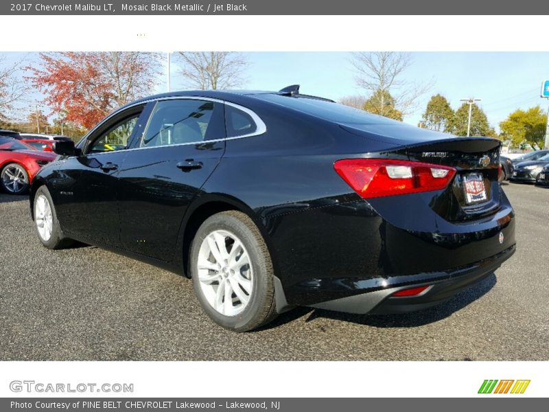 Mosaic Black Metallic / Jet Black 2017 Chevrolet Malibu LT