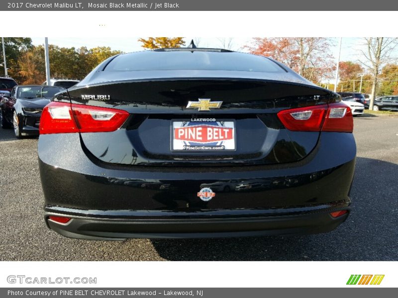 Mosaic Black Metallic / Jet Black 2017 Chevrolet Malibu LT