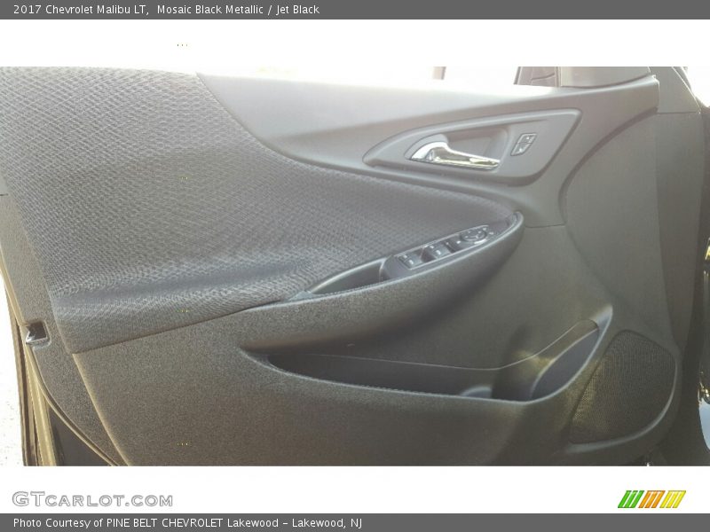 Mosaic Black Metallic / Jet Black 2017 Chevrolet Malibu LT
