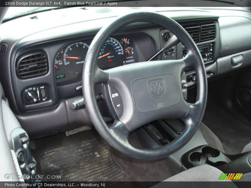 Patriot Blue Pearlcoat / Agate 1999 Dodge Durango SLT 4x4