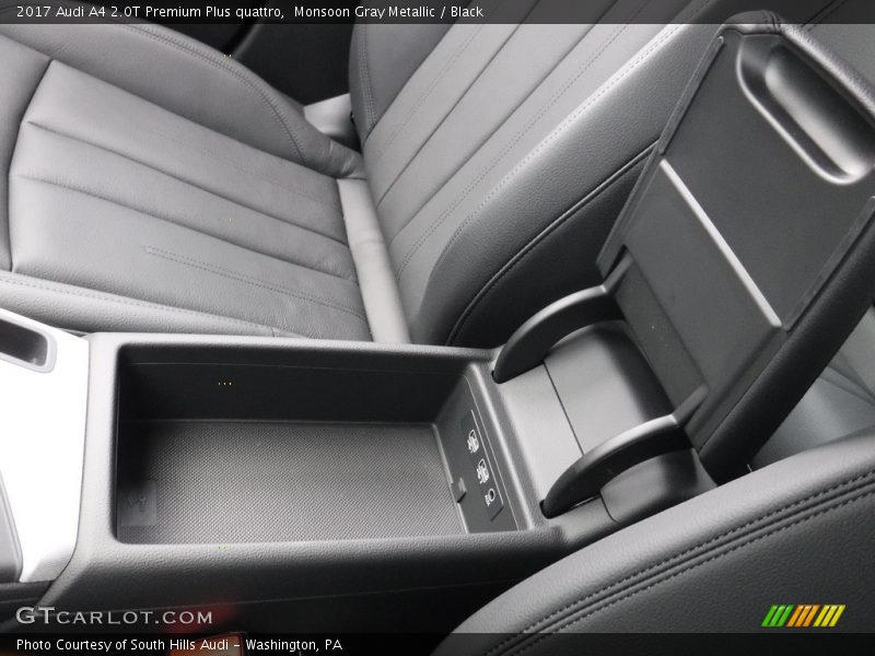 Monsoon Gray Metallic / Black 2017 Audi A4 2.0T Premium Plus quattro