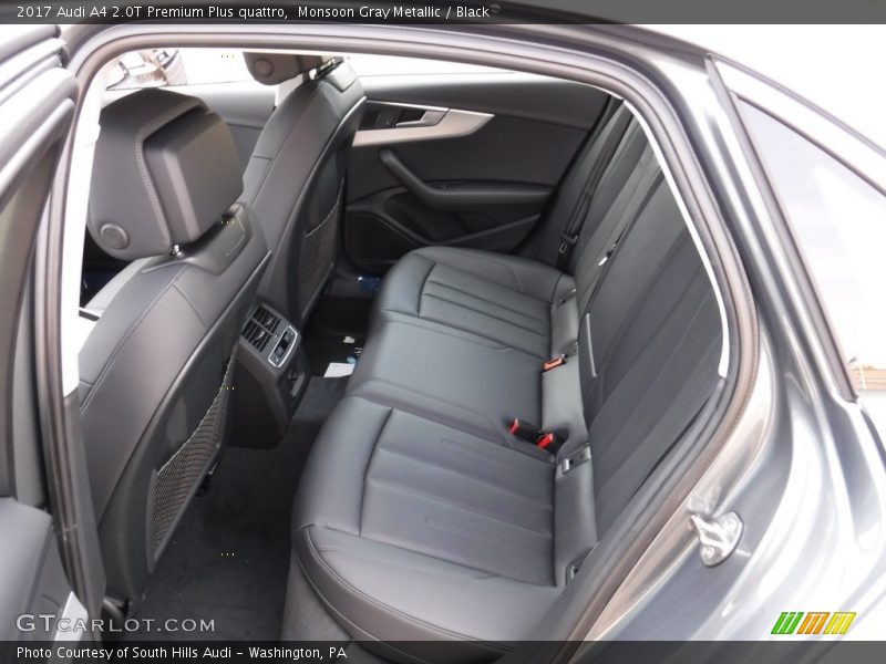Monsoon Gray Metallic / Black 2017 Audi A4 2.0T Premium Plus quattro