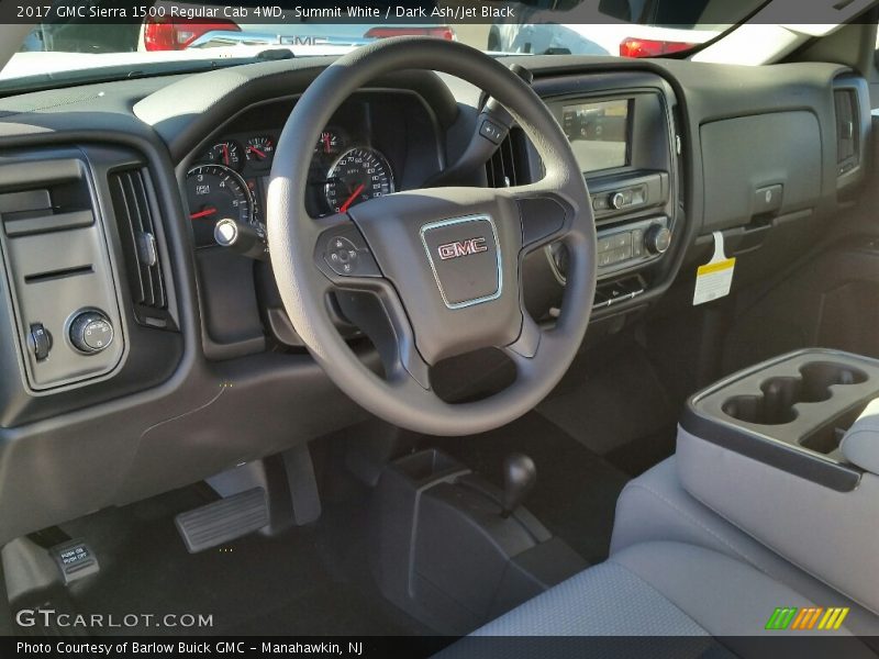  2017 Sierra 1500 Regular Cab 4WD Dark Ash/Jet Black Interior