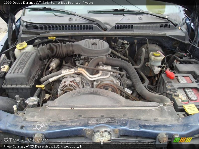 Patriot Blue Pearlcoat / Agate 1999 Dodge Durango SLT 4x4