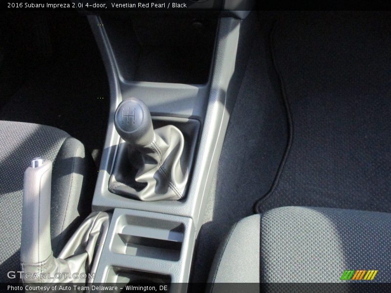 Venetian Red Pearl / Black 2016 Subaru Impreza 2.0i 4-door