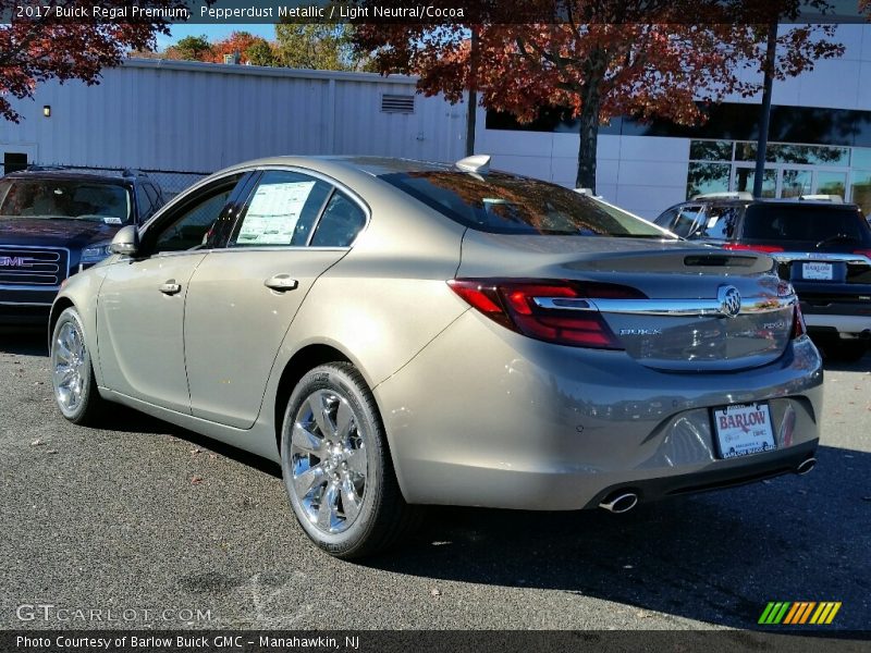 Pepperdust Metallic / Light Neutral/Cocoa 2017 Buick Regal Premium