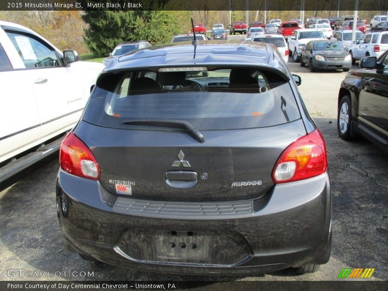 Mystic Black / Black 2015 Mitsubishi Mirage ES