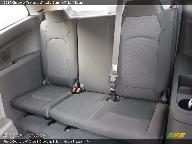 Summit White / Ebony 2017 Chevrolet Traverse LT AWD