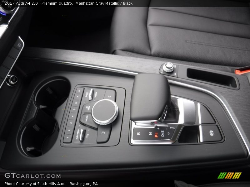 Manhattan Gray Metallic / Black 2017 Audi A4 2.0T Premium quattro