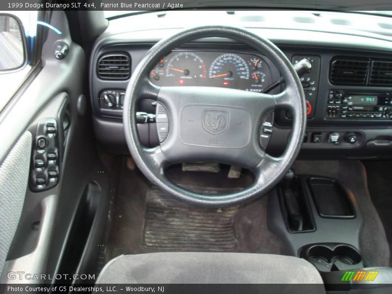 Patriot Blue Pearlcoat / Agate 1999 Dodge Durango SLT 4x4