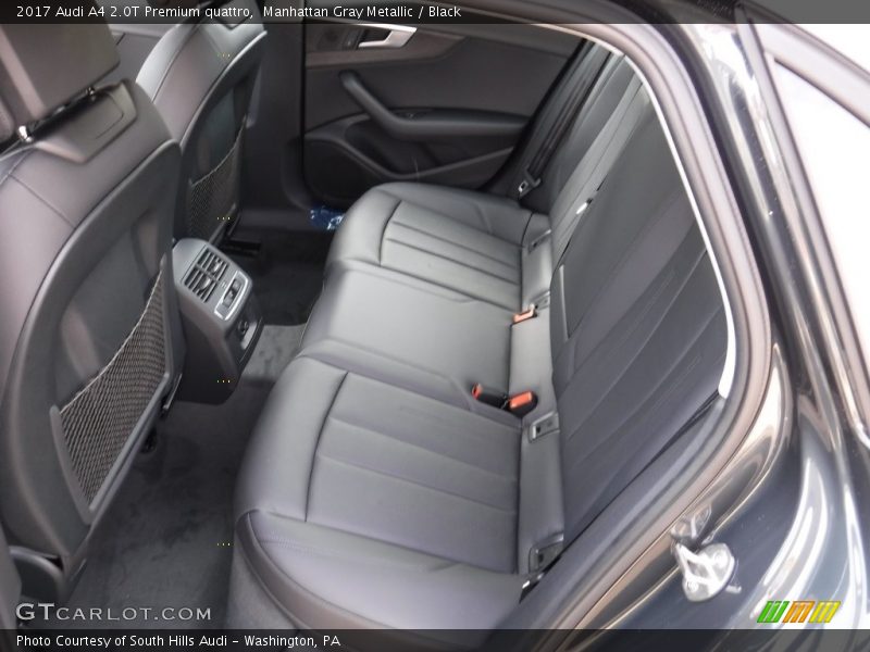 Manhattan Gray Metallic / Black 2017 Audi A4 2.0T Premium quattro