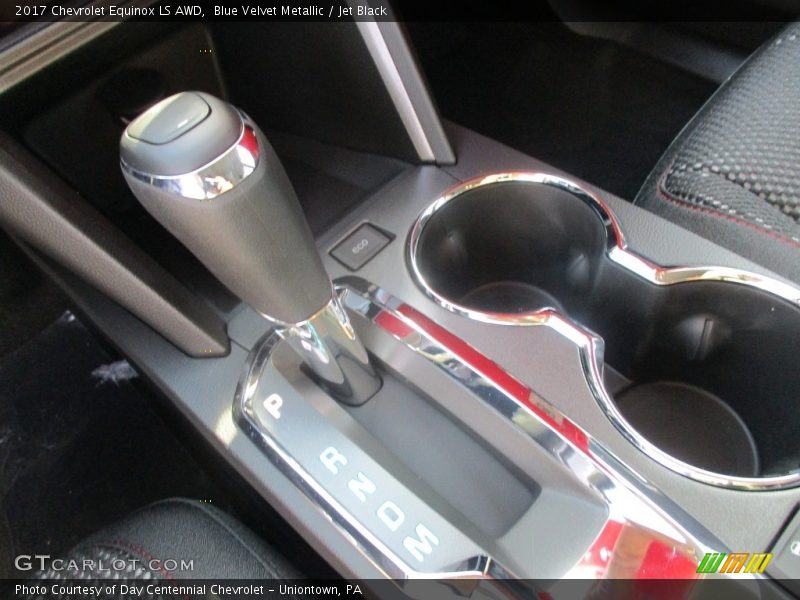 Blue Velvet Metallic / Jet Black 2017 Chevrolet Equinox LS AWD