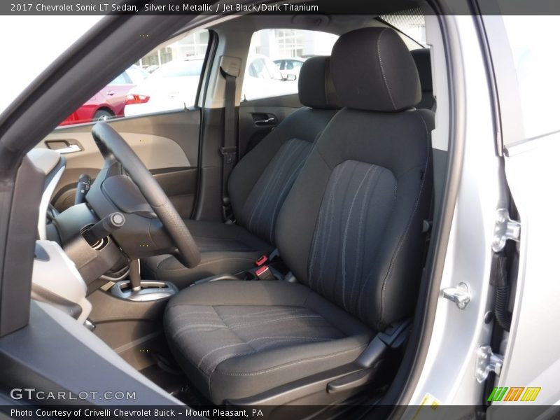 Front Seat of 2017 Sonic LT Sedan