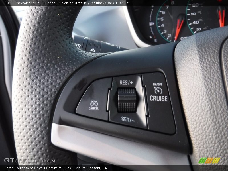 Controls of 2017 Sonic LT Sedan