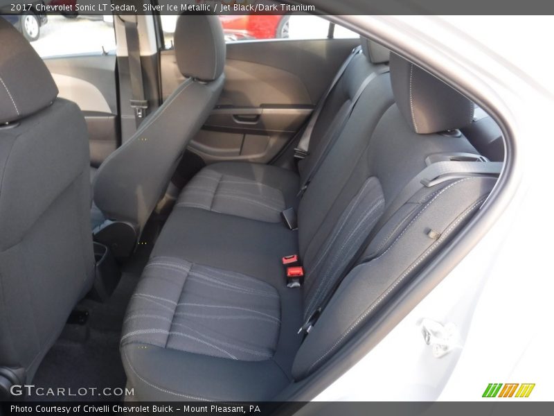 Rear Seat of 2017 Sonic LT Sedan