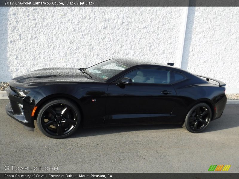 Black / Jet Black 2017 Chevrolet Camaro SS Coupe