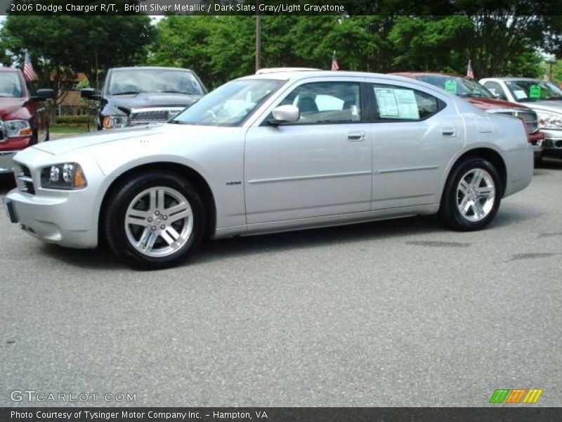 Bright Silver Metallic / Dark Slate Gray/Light Graystone 2006 Dodge Charger R/T