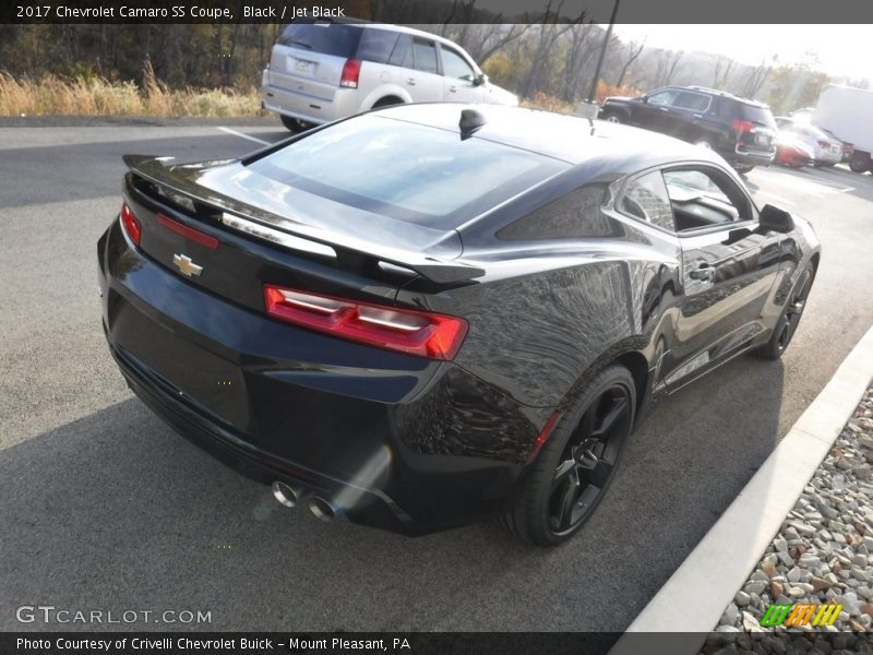 Black / Jet Black 2017 Chevrolet Camaro SS Coupe