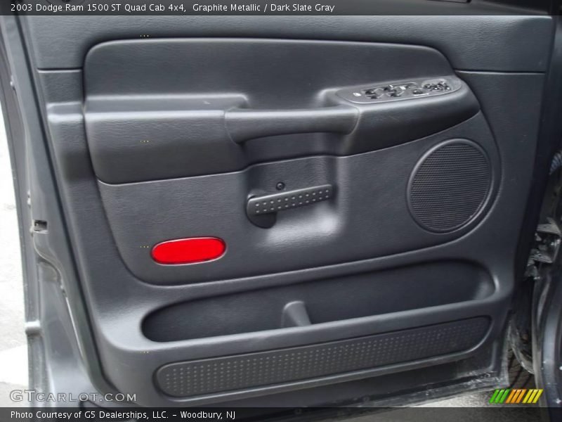 Graphite Metallic / Dark Slate Gray 2003 Dodge Ram 1500 ST Quad Cab 4x4