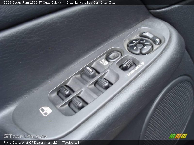 Graphite Metallic / Dark Slate Gray 2003 Dodge Ram 1500 ST Quad Cab 4x4
