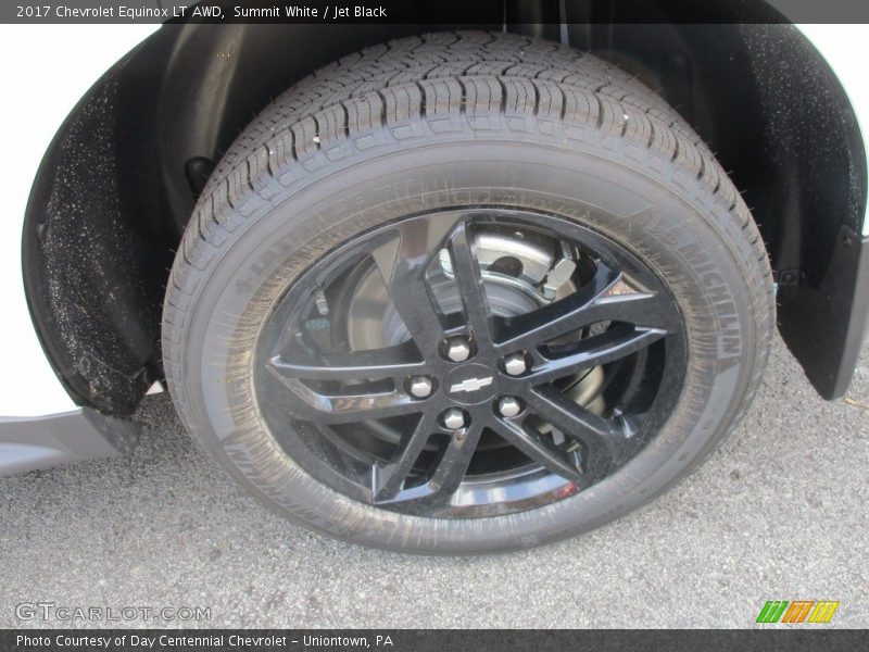 Summit White / Jet Black 2017 Chevrolet Equinox LT AWD