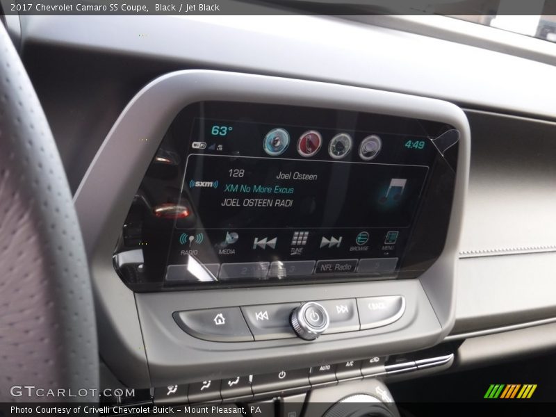 Black / Jet Black 2017 Chevrolet Camaro SS Coupe