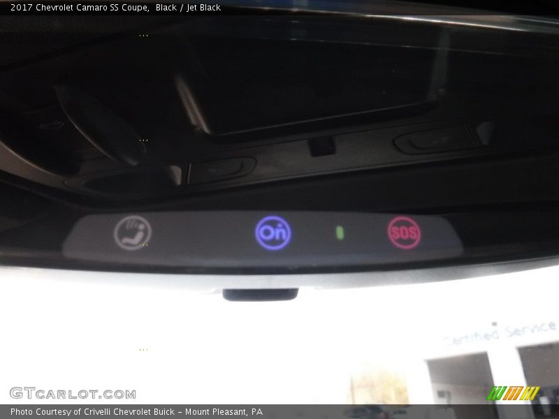 Black / Jet Black 2017 Chevrolet Camaro SS Coupe
