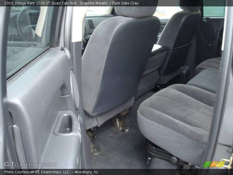 Graphite Metallic / Dark Slate Gray 2003 Dodge Ram 1500 ST Quad Cab 4x4
