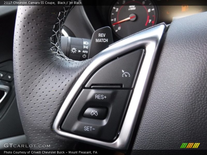 Controls of 2017 Camaro SS Coupe