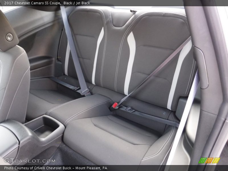 Rear Seat of 2017 Camaro SS Coupe