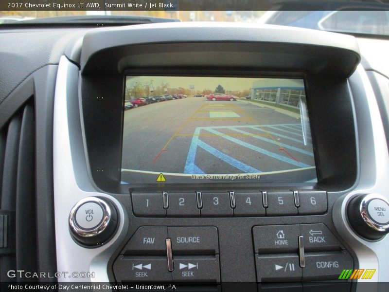 Summit White / Jet Black 2017 Chevrolet Equinox LT AWD