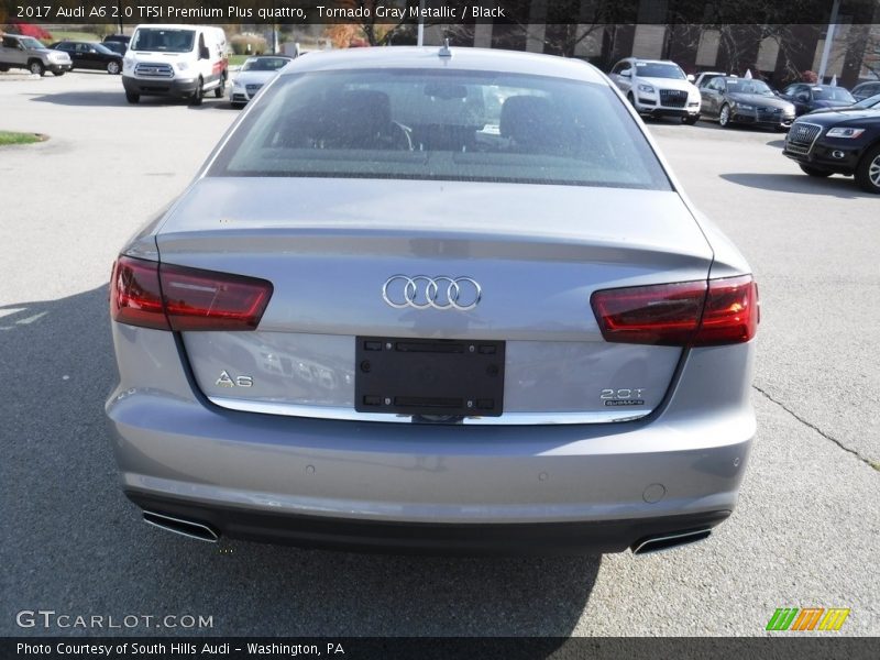 Tornado Gray Metallic / Black 2017 Audi A6 2.0 TFSI Premium Plus quattro