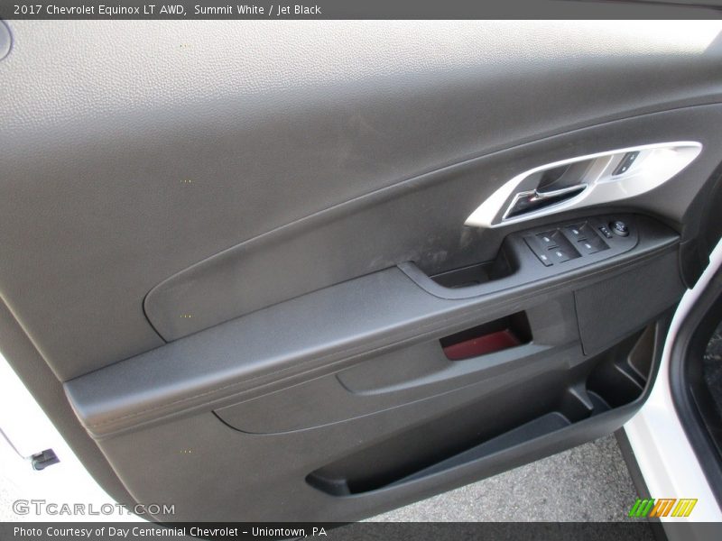 Summit White / Jet Black 2017 Chevrolet Equinox LT AWD