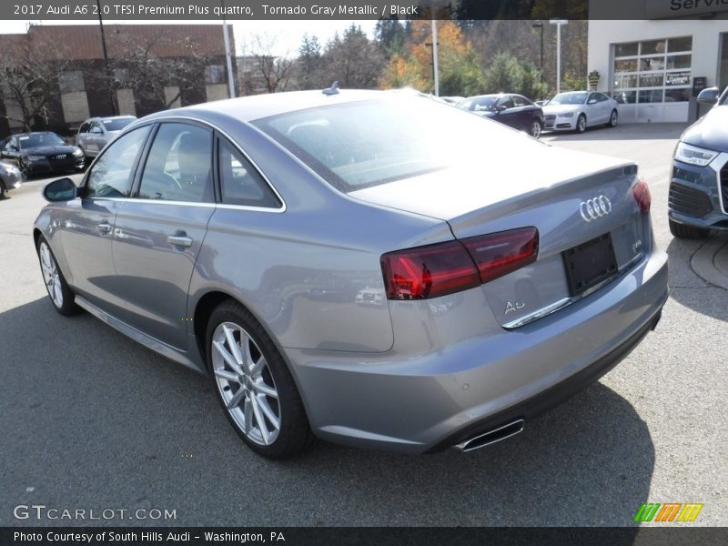 Tornado Gray Metallic / Black 2017 Audi A6 2.0 TFSI Premium Plus quattro