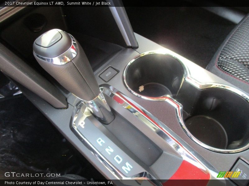 Summit White / Jet Black 2017 Chevrolet Equinox LT AWD