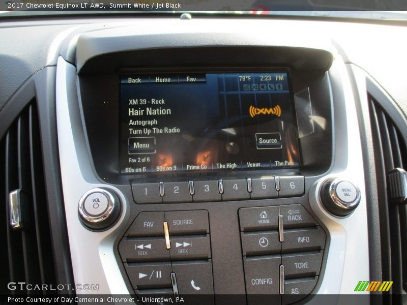Summit White / Jet Black 2017 Chevrolet Equinox LT AWD