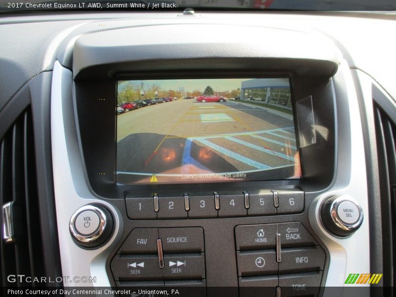 Summit White / Jet Black 2017 Chevrolet Equinox LT AWD