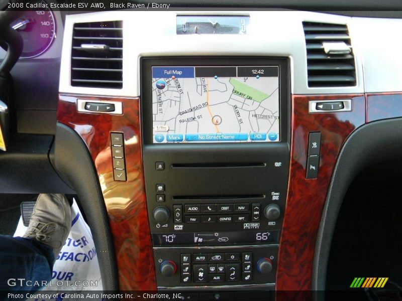 Black Raven / Ebony 2008 Cadillac Escalade ESV AWD