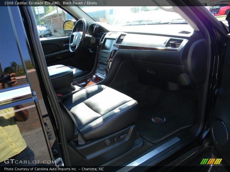 Black Raven / Ebony 2008 Cadillac Escalade ESV AWD