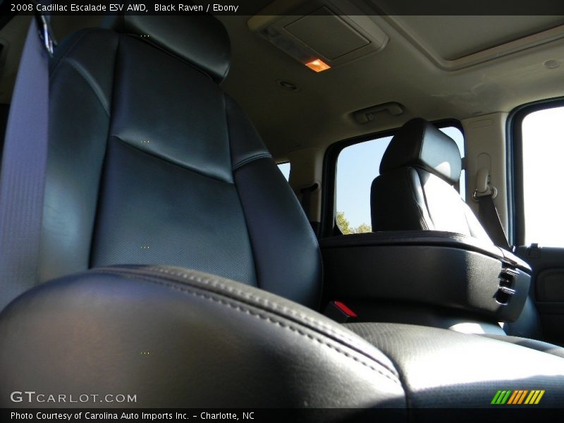 Black Raven / Ebony 2008 Cadillac Escalade ESV AWD