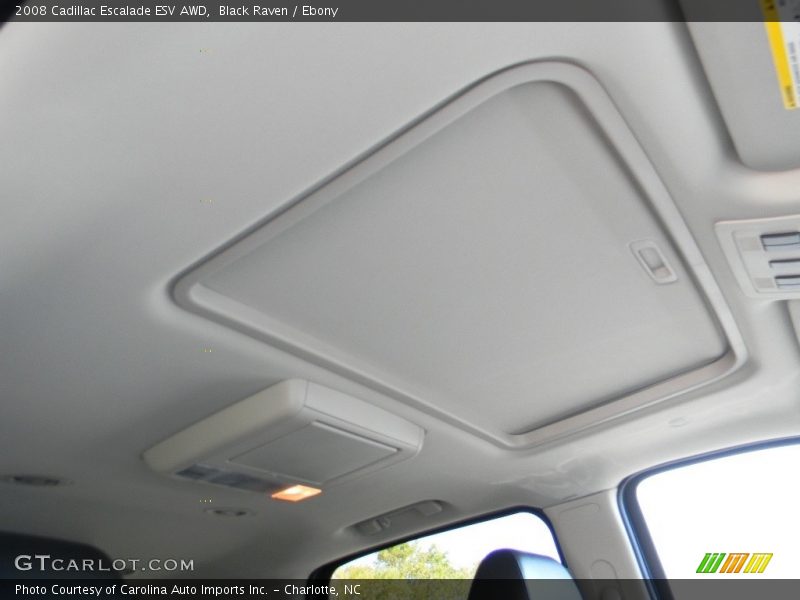 Black Raven / Ebony 2008 Cadillac Escalade ESV AWD