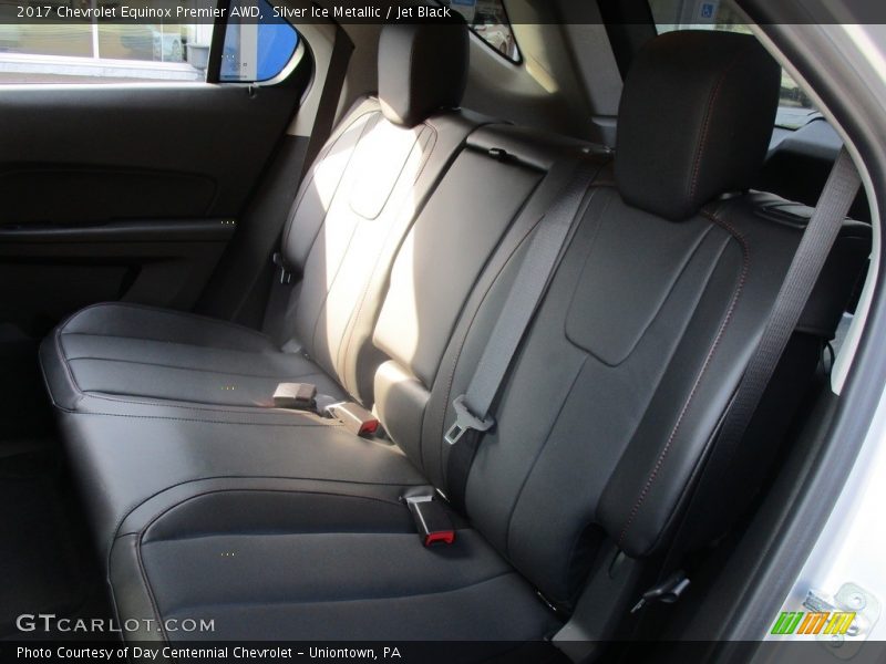 Silver Ice Metallic / Jet Black 2017 Chevrolet Equinox Premier AWD