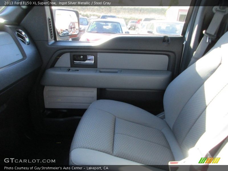 Ingot Silver Metallic / Steel Gray 2013 Ford F150 XL SuperCrew