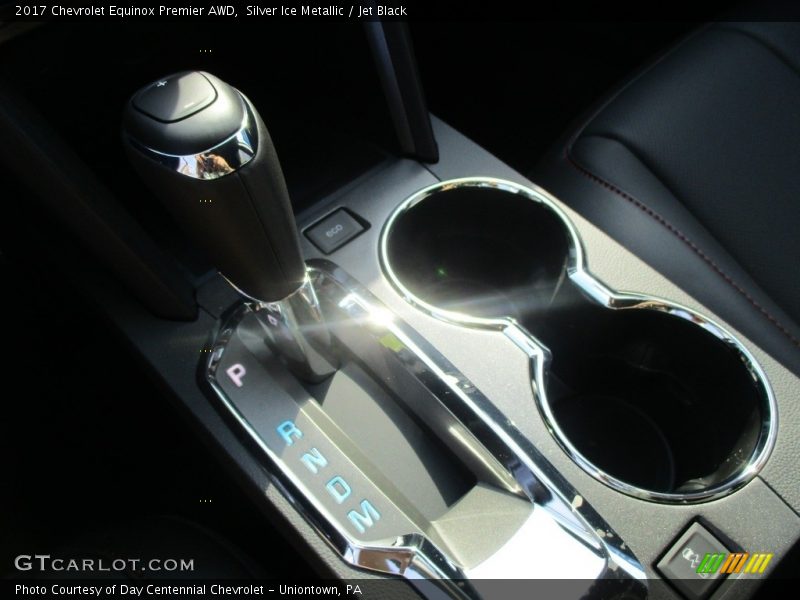 Silver Ice Metallic / Jet Black 2017 Chevrolet Equinox Premier AWD