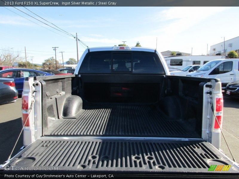 Ingot Silver Metallic / Steel Gray 2013 Ford F150 XL SuperCrew