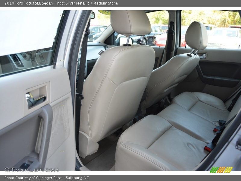 Ingot Silver Metallic / Medium Stone 2010 Ford Focus SEL Sedan